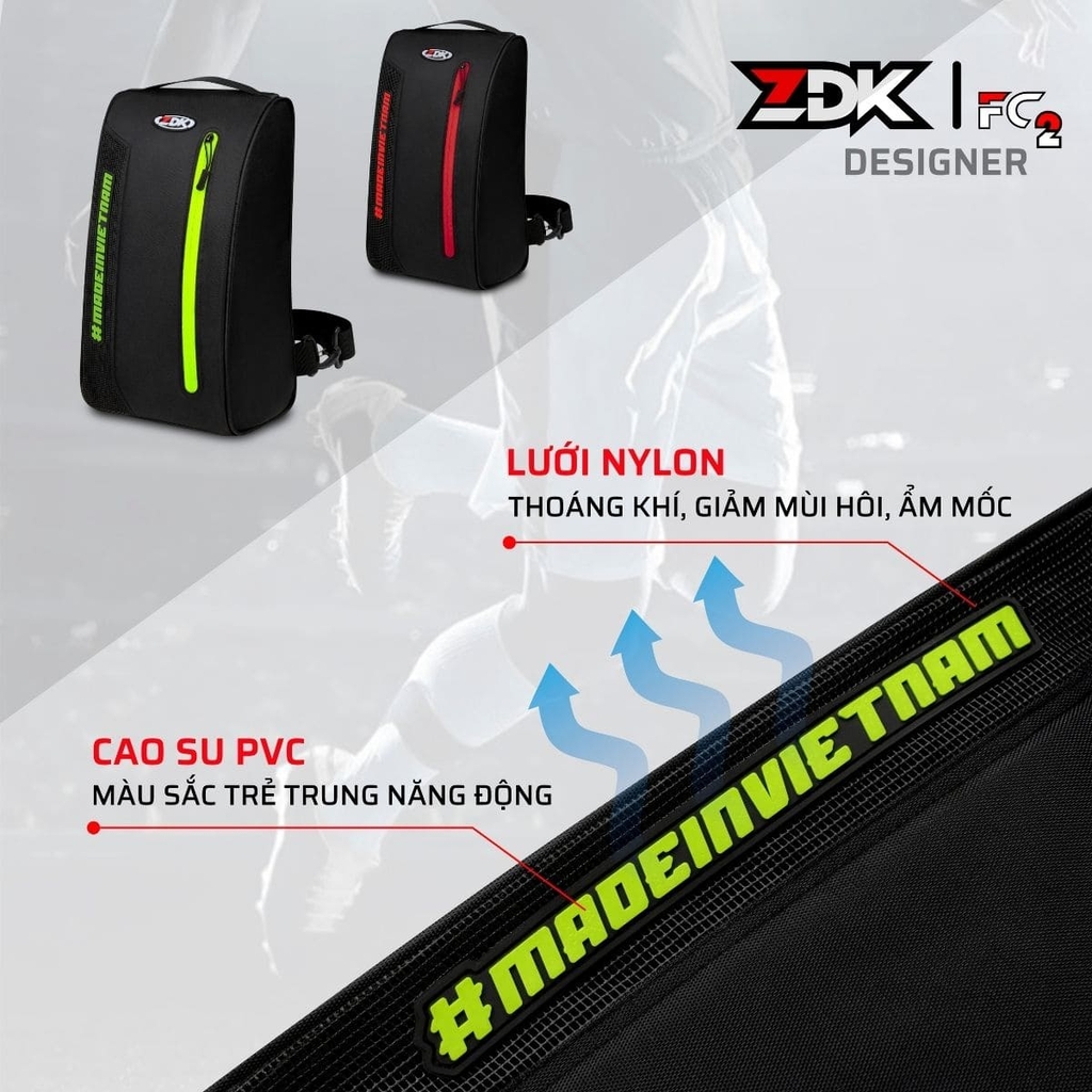 Logo cao su ZDK nổi bật cùng hashtag #MADEINVietnam