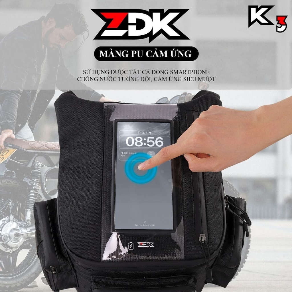 Màng PU cảm ứng siêu nhạy – Thao tác bản đồ, cuộc gọi khi đang chạy xe