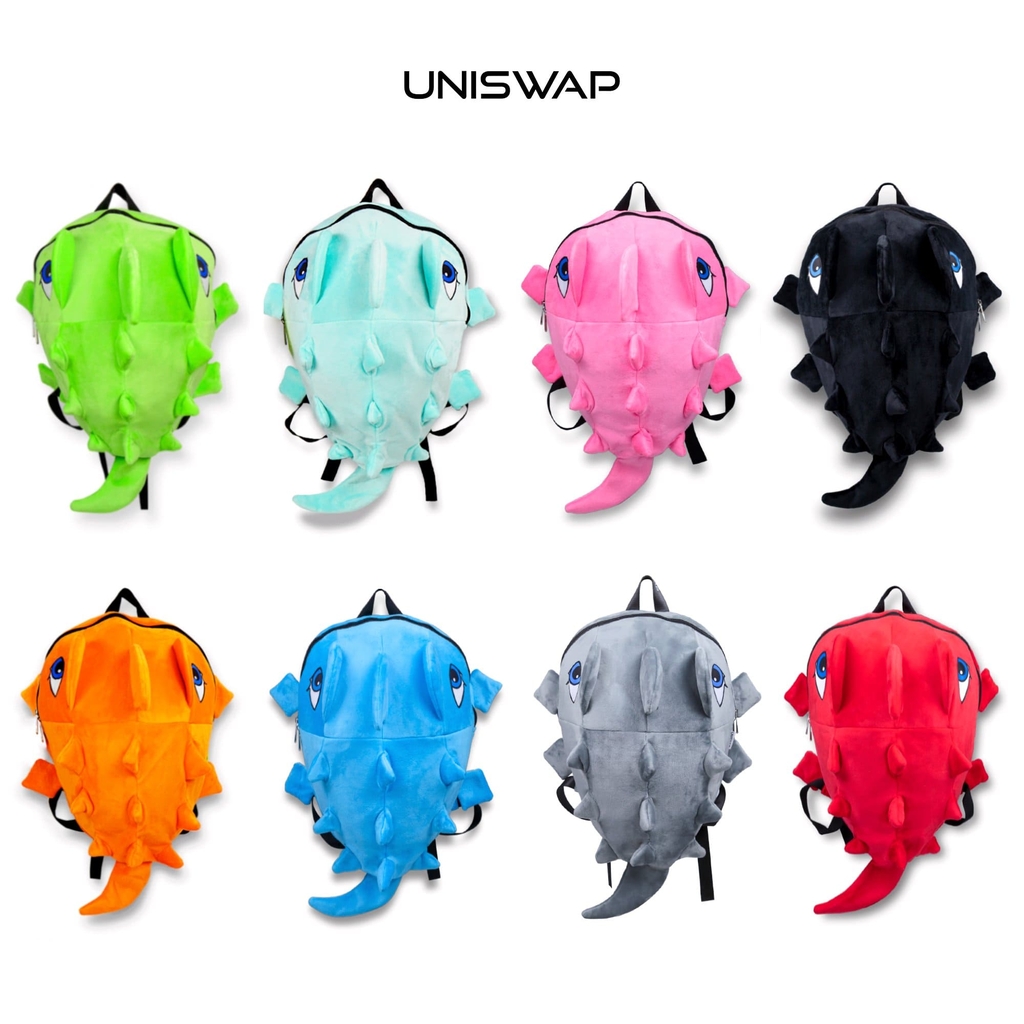 tổng hợp màu sắc balo khủng long Uniswwap