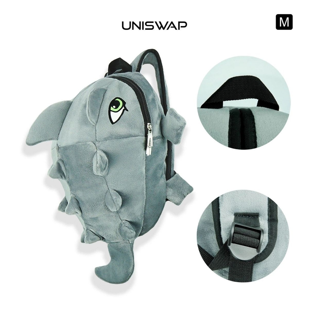 Balo Khủng Long Trẻ Em UNISWAP Size M Form Nhỏ Gọn, Dễ Thương