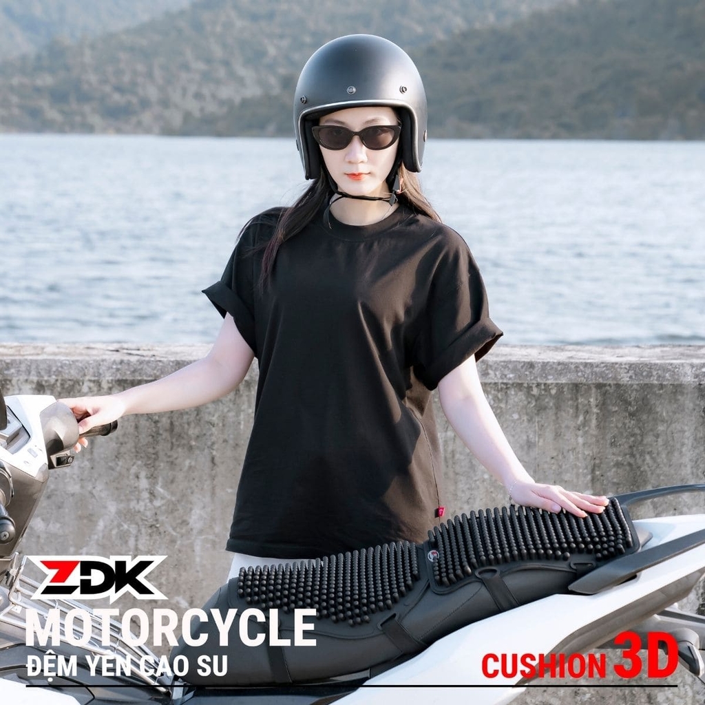 Đệm Cao Su ZDK Y2 - Lót Yên Xe Sau Êm Ái, Thoáng Khí Và Chống Trượt