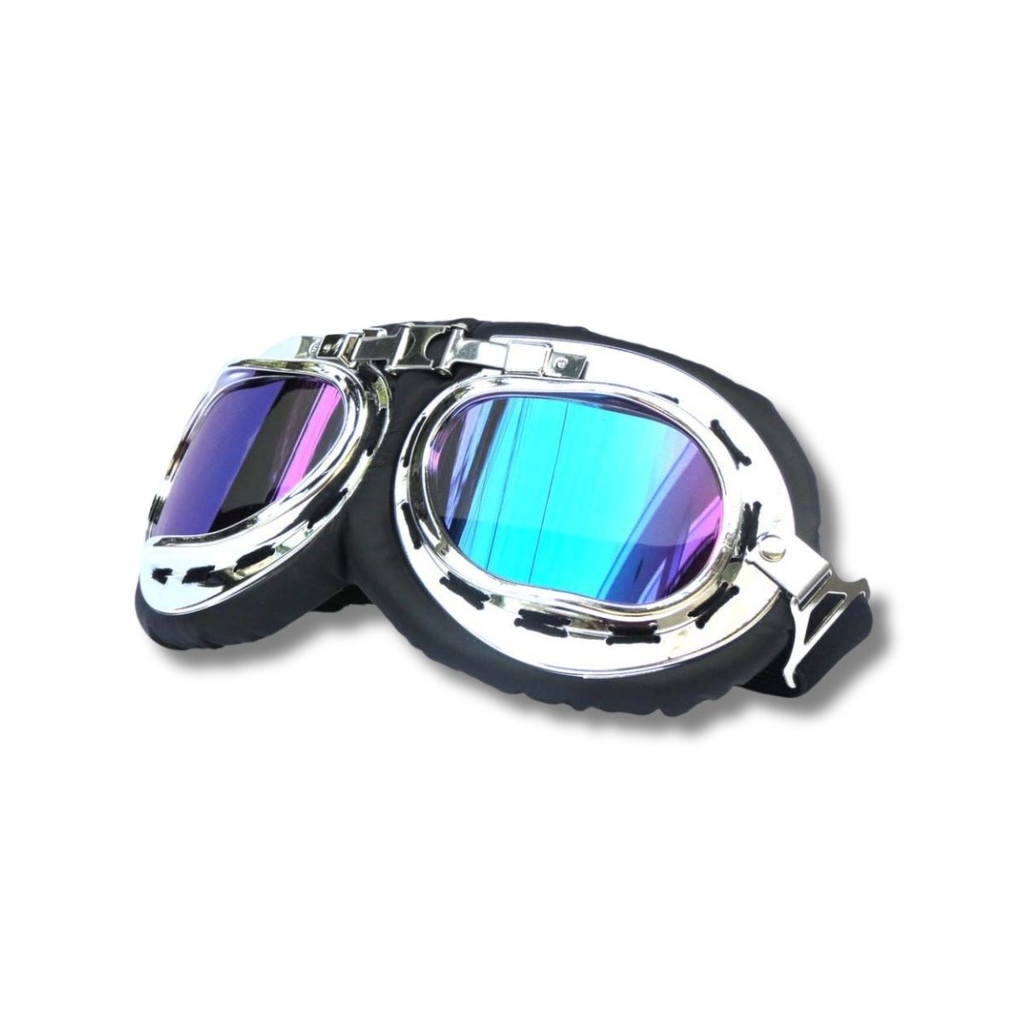 Kính Phi Công Gắn Mũ Bảo Hiểm Unisex Trợ Gió Chống UV – Bảo Hộ Mắt Khi Chạy Moto, Phượt Đường Dài