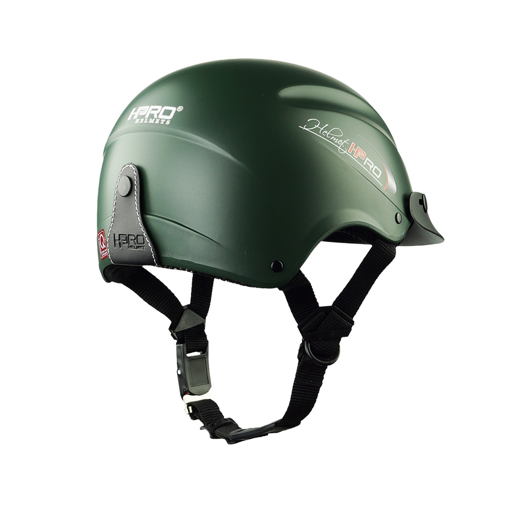 Mũ Bảo Hiểm Nửa Đầu HP01 – Màu Xanh Lính Chính Hãng HPPRO