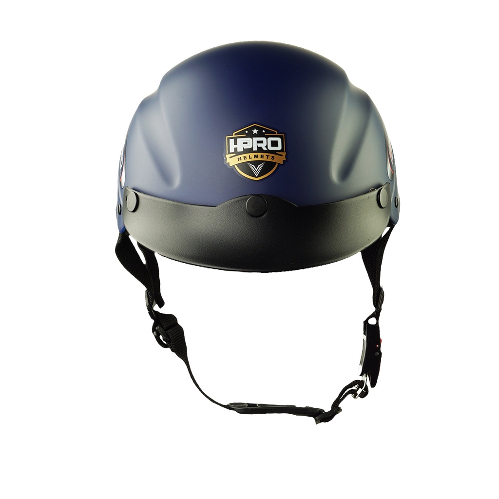 Mũ Bảo Hiểm Nửa Đầu HP01 HPPRO – Màu Xanh Navy, Chuẩn Quatest 2, Bảo Hành 24 Tháng