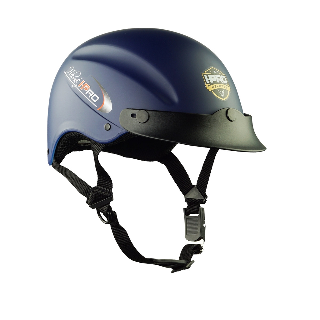 Mũ Bảo Hiểm Nửa Đầu HP01 HPPRO – Màu Xanh Navy, Chuẩn Quatest 2, Bảo Hành 24 Tháng
