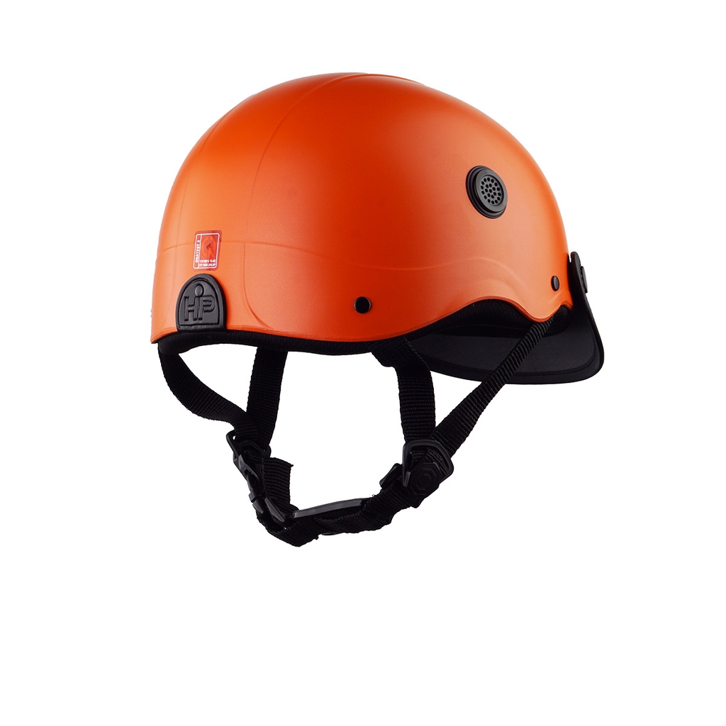 Mũ Bảo Hiểm Nửa Đầu HP02B – Màu Cam Nhám, Chính Hãng HPPRO Helmets