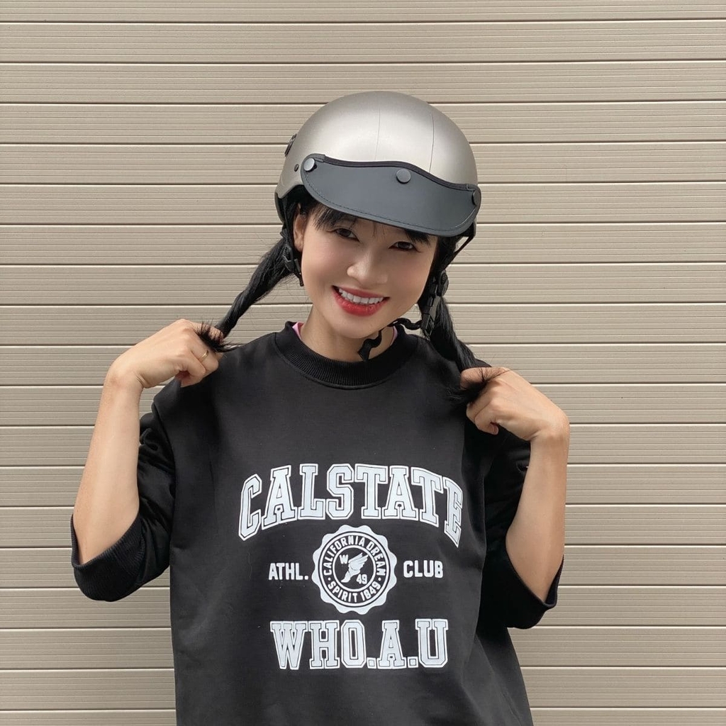 Mũ Bảo Hiểm Nửa Đầu HP02B Màu Chuột Nhám – Chính Hãng HPPRO Helmets