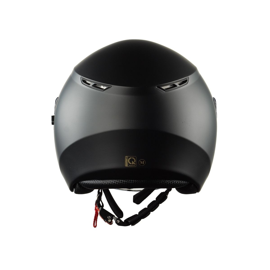 Mũ bảo hiểm 3/4 Royal M789 2 kính – Màu đen nhám, chính hãng Royal Helmet