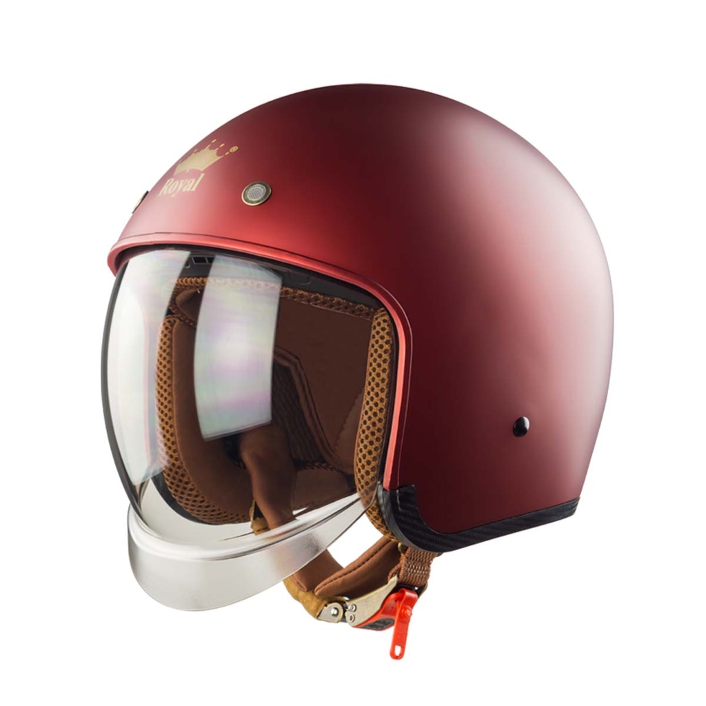 Mũ Bảo Hiểm 3/4 Royal M139 Kính Âm Màu Tem V9 Trắng Chính Hãng | Tiện Lợi Đi Phố, Thời Trang