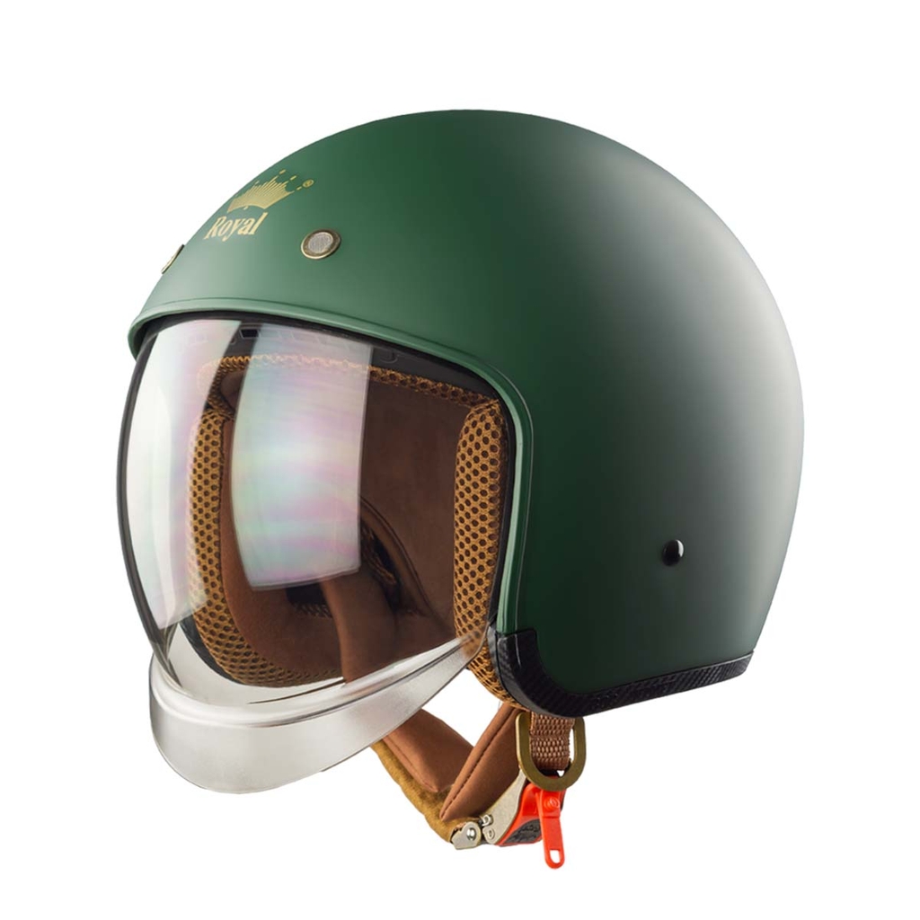 Mũ Bảo Hiểm 3/4 Royal M139 Kính Âm Màu Tem V10 Trắng Chính Hãng | Tiện Lợi Đi Phố, Thời Trang