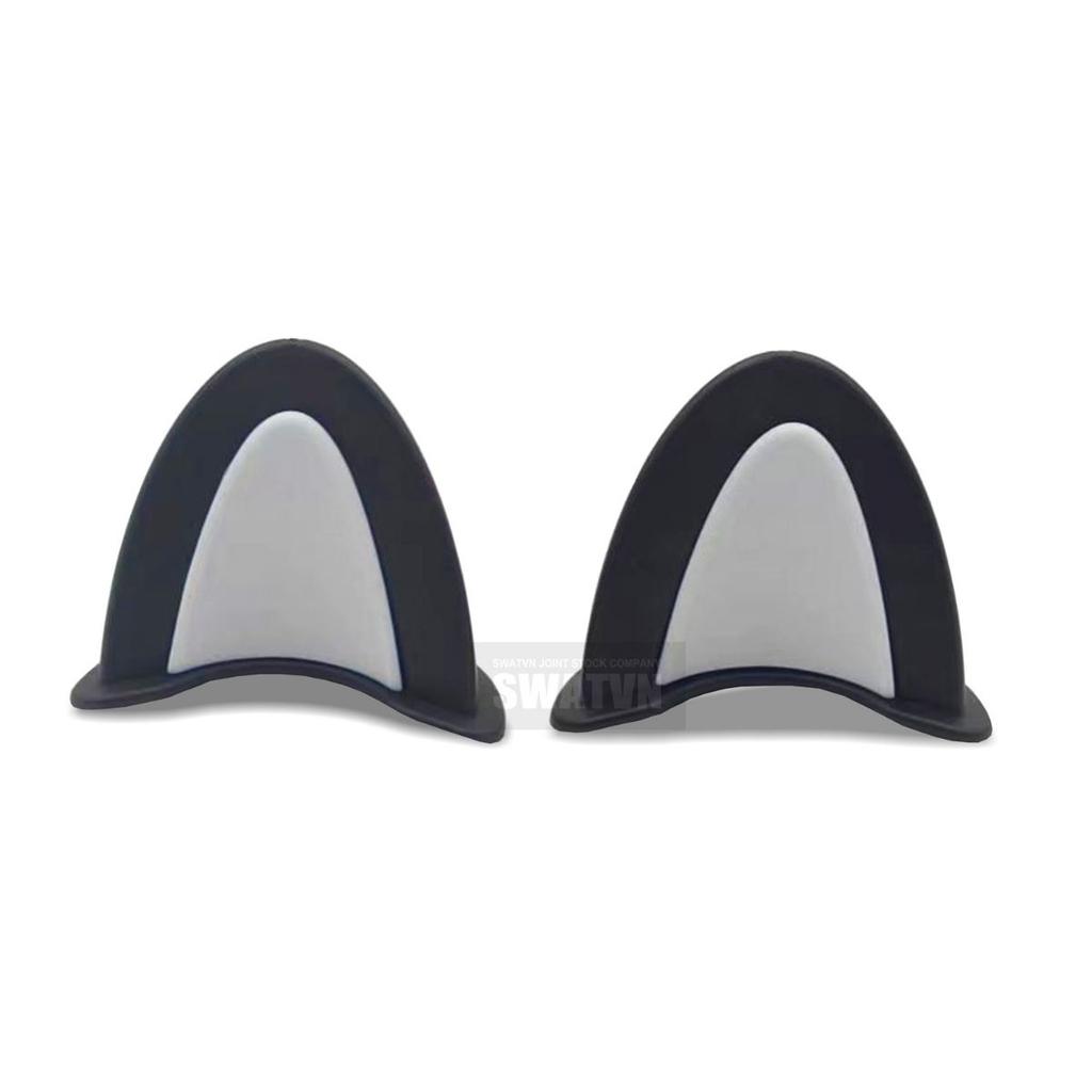 Tai Mèo Gắn Mũ Bảo Hiểm Cute Cat – Nhựa ABS Bền Màu, Tặng Keo 3M, Dễ Gắn, Trang Trí Mũ Cực Xinh