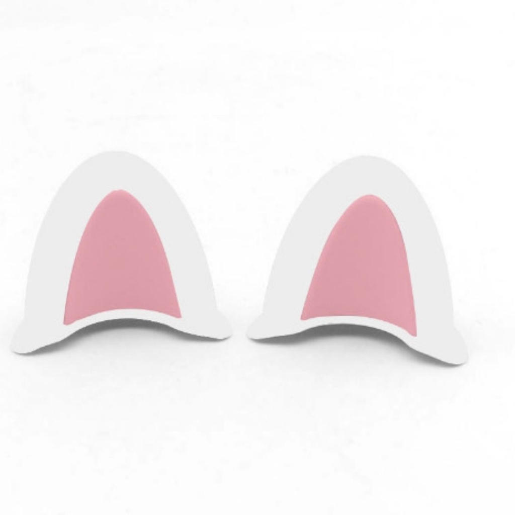 Tai Mèo Gắn Mũ Bảo Hiểm Cute Cat – Nhựa ABS Bền Màu, Tặng Keo 3M, Dễ Gắn, Trang Trí Mũ Cực Xinh