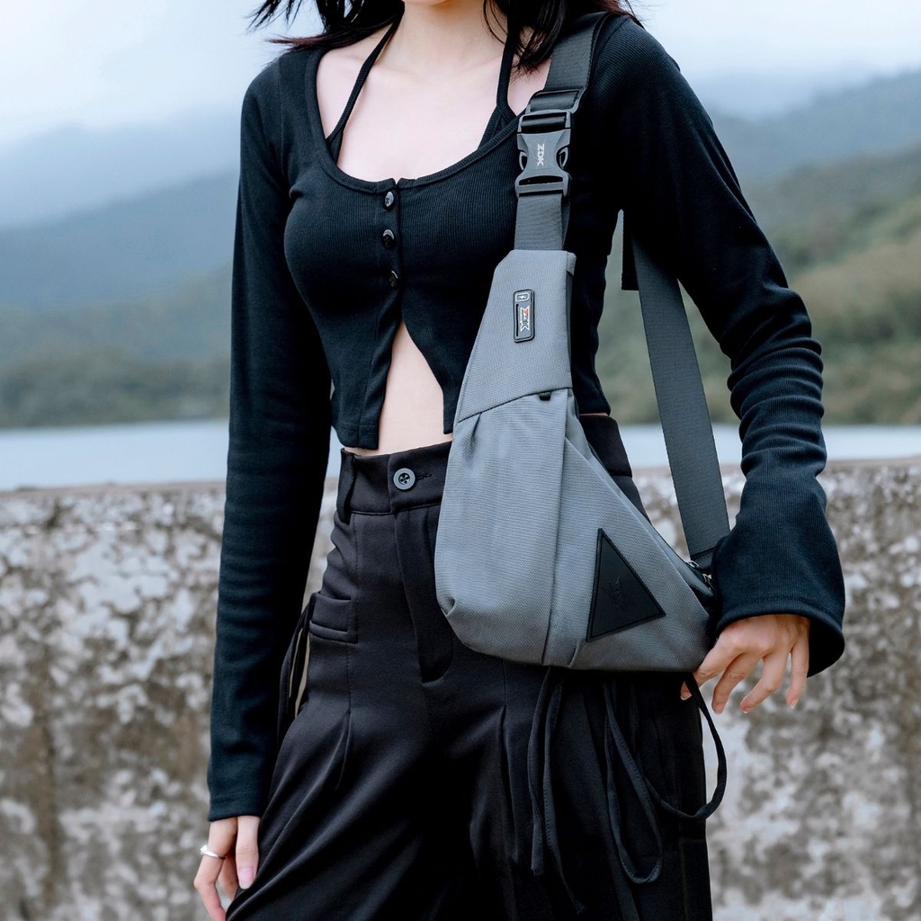 Túi Đeo Chéo ZDK D6 Chống Thấm, Nhiều Ngăn Tiện Lợi, Dây Đeo Điều Chỉnh, Phù Hợp Cả Nam Nữ