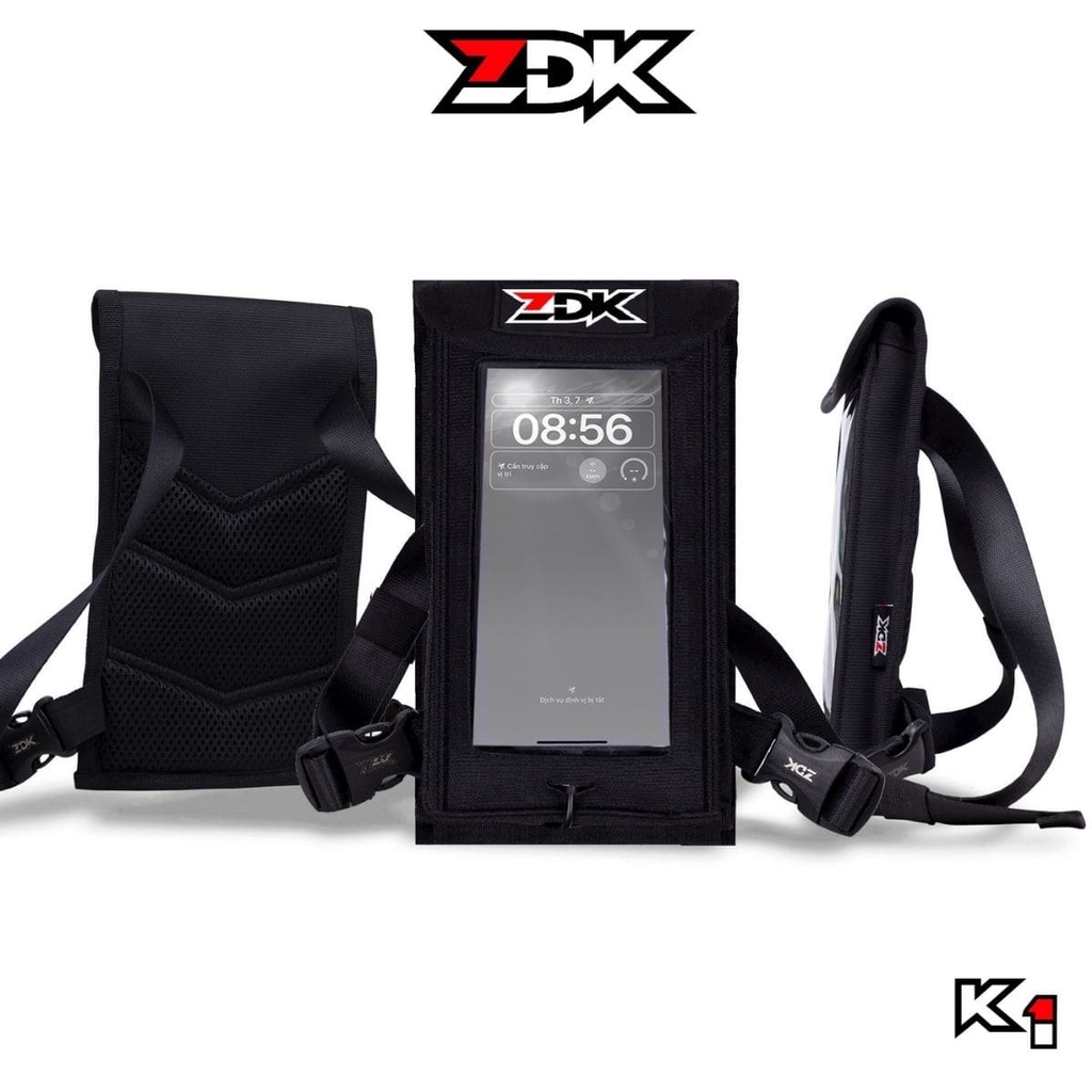Túi Mini Treo Đầu Xe Máy ZDK K1 | Túi Đựng Điện Thoại Cảm Ứng – Vải Oxford Cao Cấp