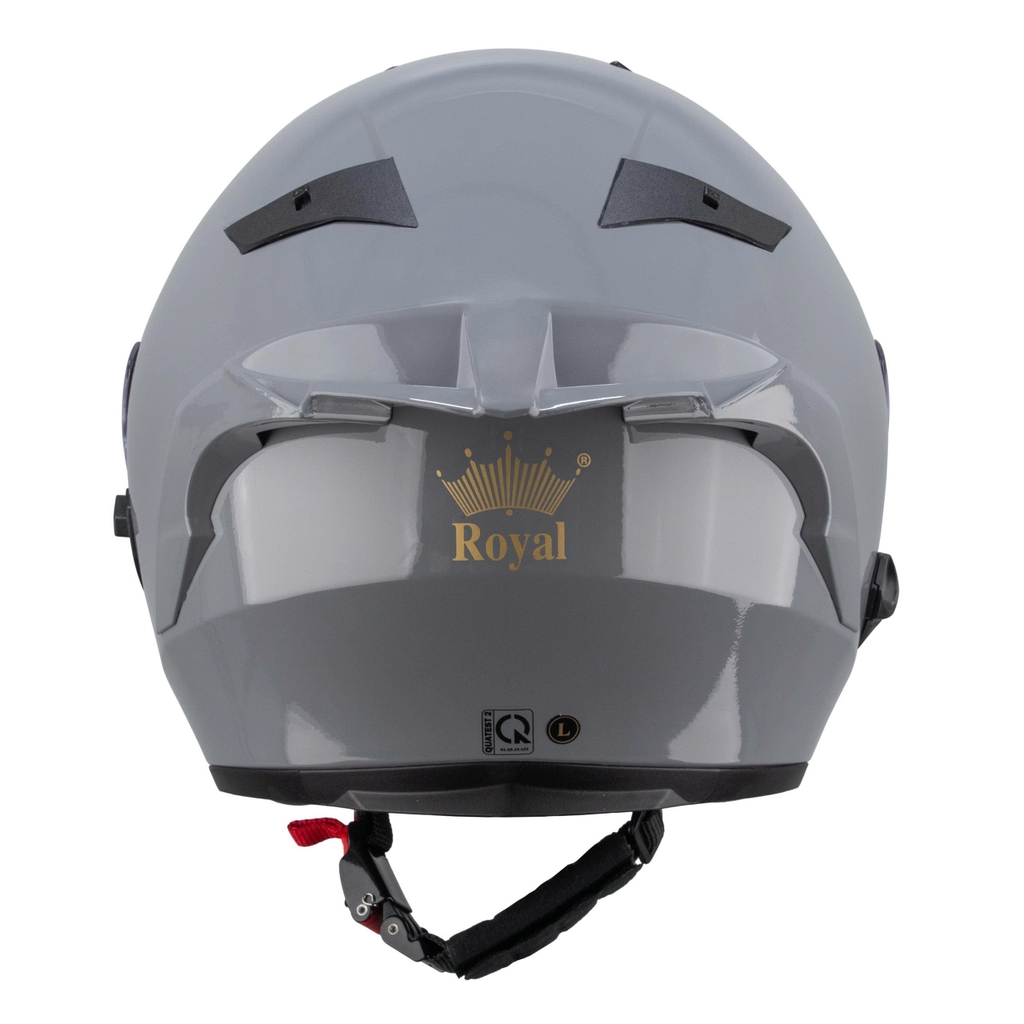 Mũ Bảo Hiểm 3/4 Royal M979 2 Kính Màu Xám Bóng Chính Hãng | Tiện Lợi Đi Ngày Đêm, An Toàn Cao Cấp