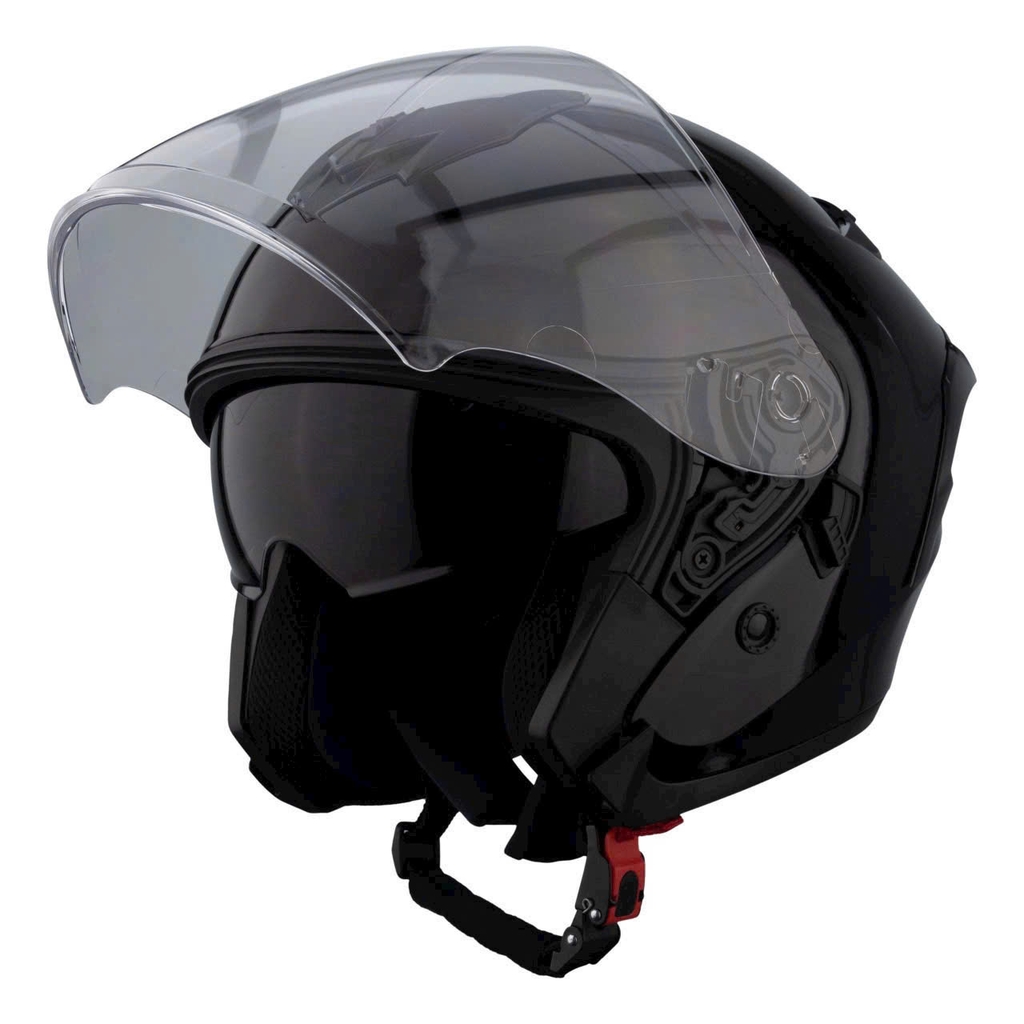 Mũ Bảo Hiểm 3/4 Royal M979 2 Kính Màu Trắng Bóng Chính Hãng | Tiện Lợi Đi Ngày Đêm, An Toàn Cao Cấp