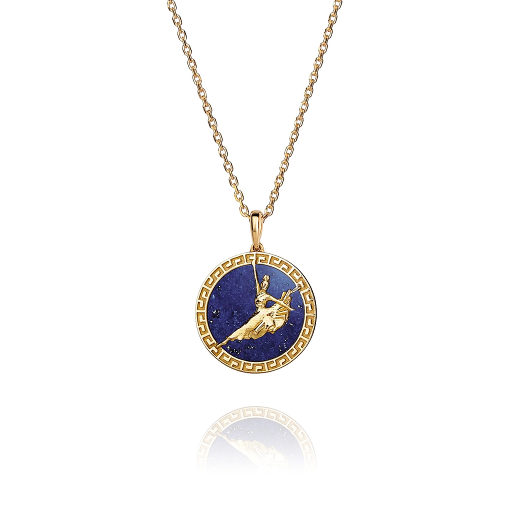 Dây chuyền (Divine Grace-18kt Yellow Gold with Lapis)