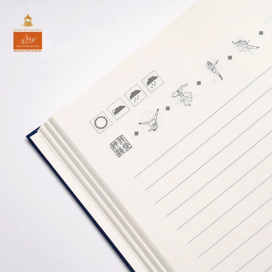 Sổ ghi chép (Zhen Shan Ren) - Blue