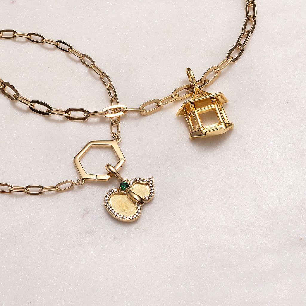 Charm Tiểu Đình Tao Nhã - Vàng