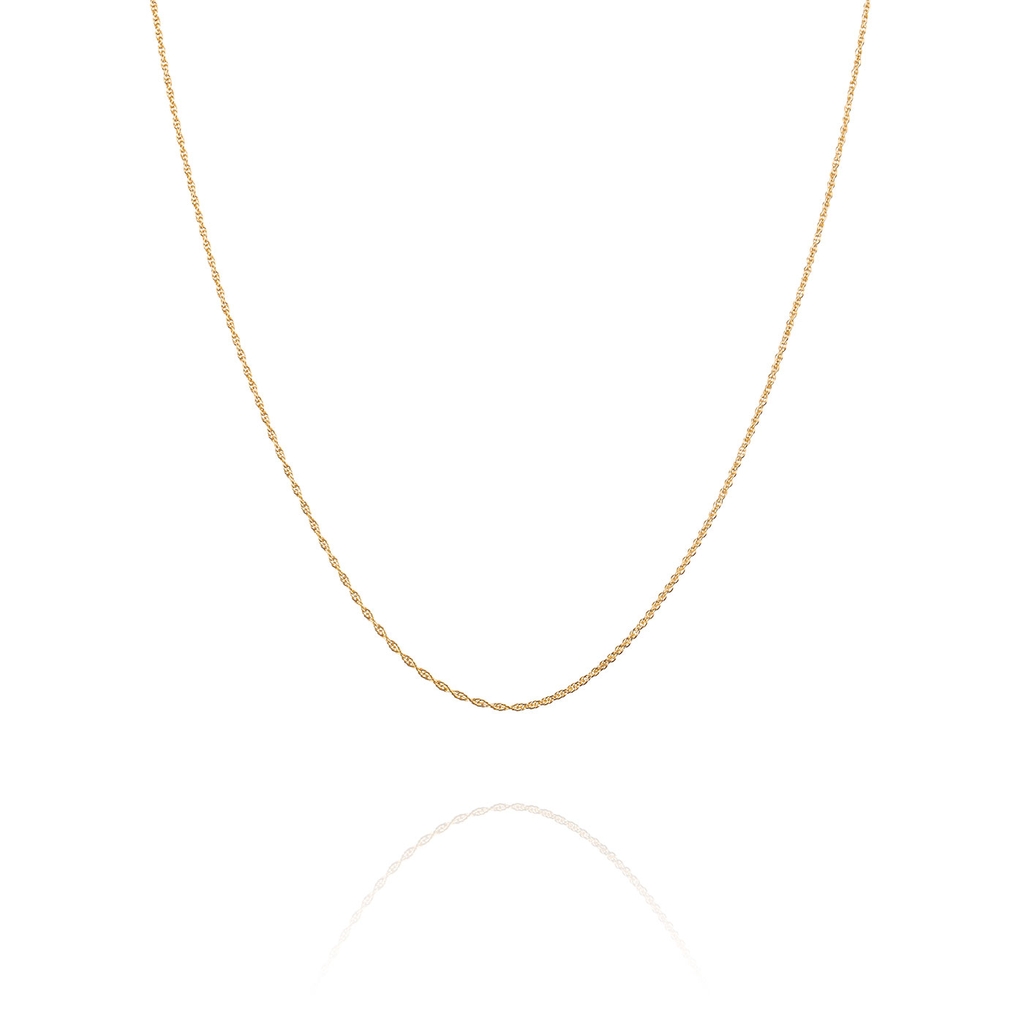 Dây chuyền -Trơn Màu vàng (Rope Chain)