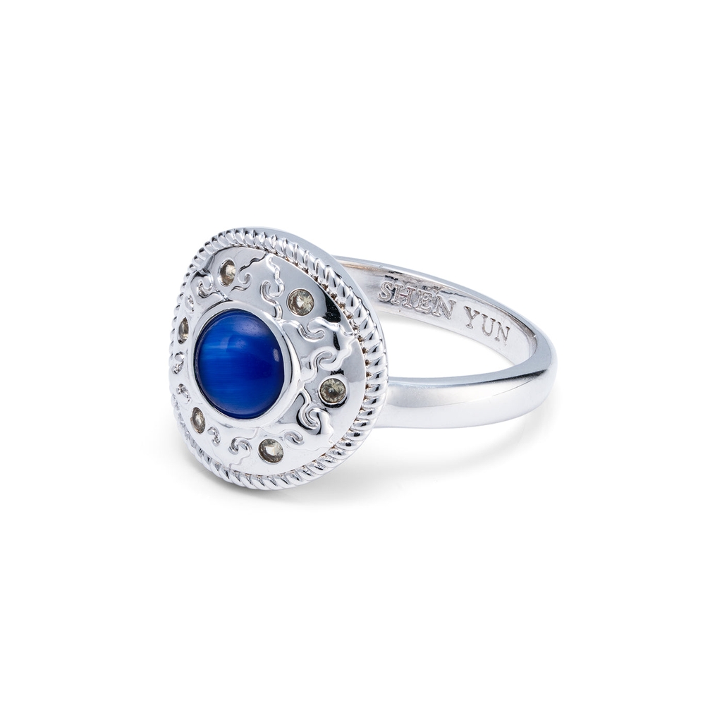 Nhẫn Mongolian Celebration Ring Blue 8/9