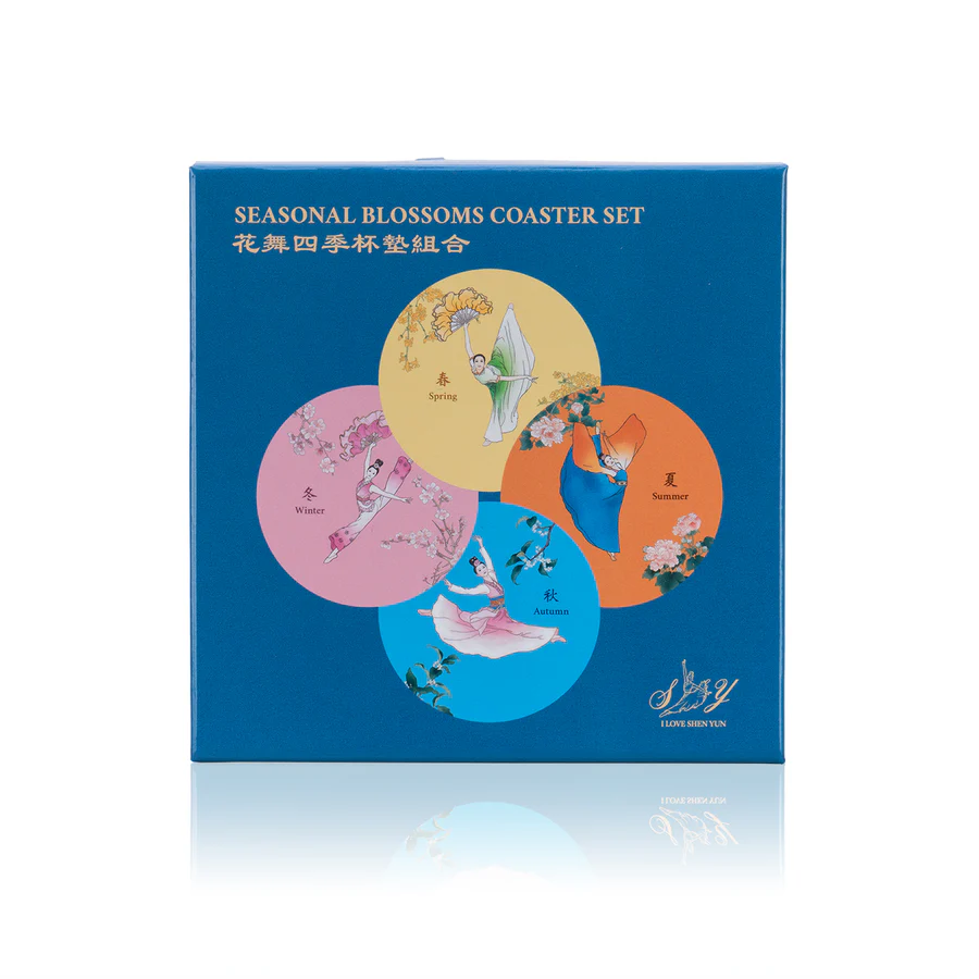 Bộ lót cốc (Seasonal Blossoms - Set of 4)