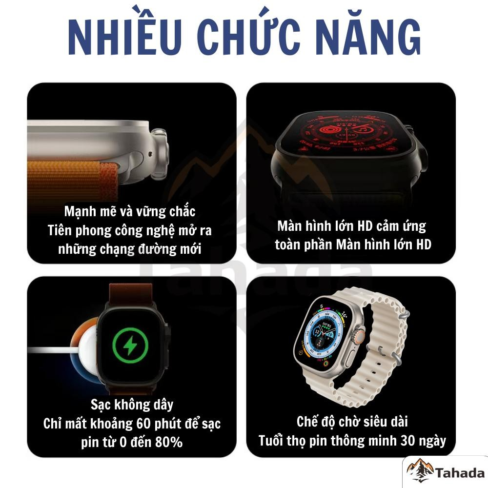 ĐỒNG HỒ THÔNG MINH CHÍNH HÃNG TAHADA T-ULTRA