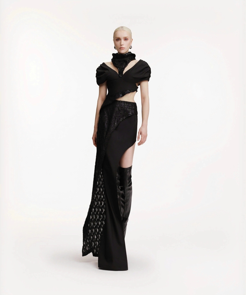 OVERLAP SKIRT