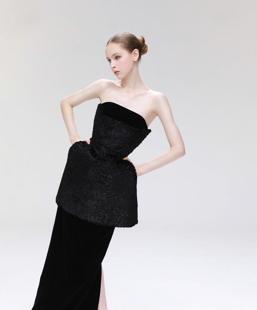 VELVET VAULT DRESS