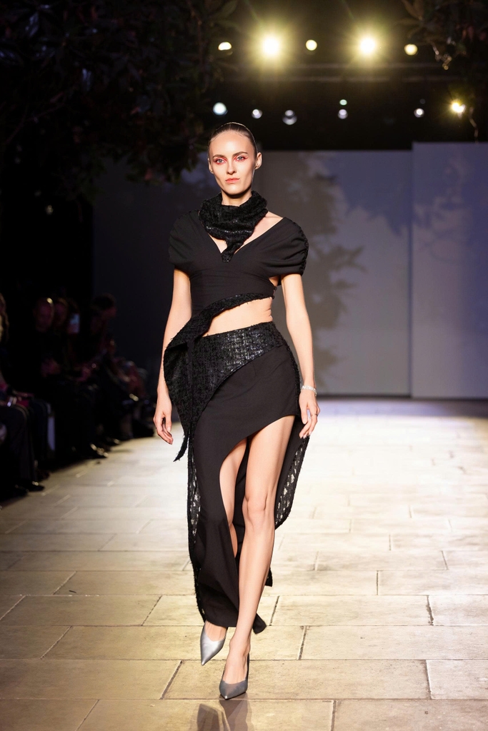 OVERLAP SKIRT