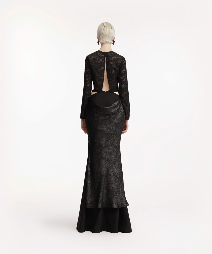 REMNANT MAXI SKIRT