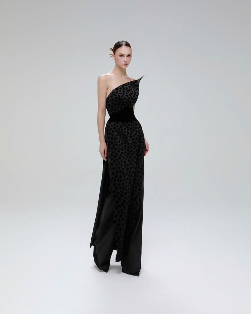 BLACK CALLA LILY SET