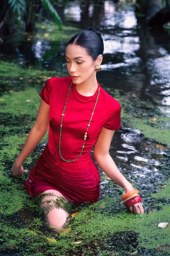 CRIMSON DRESS