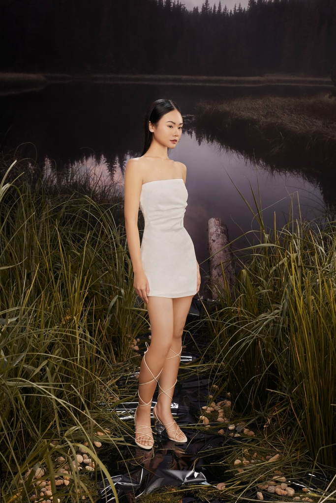TINY CALLA LILY DRESS
