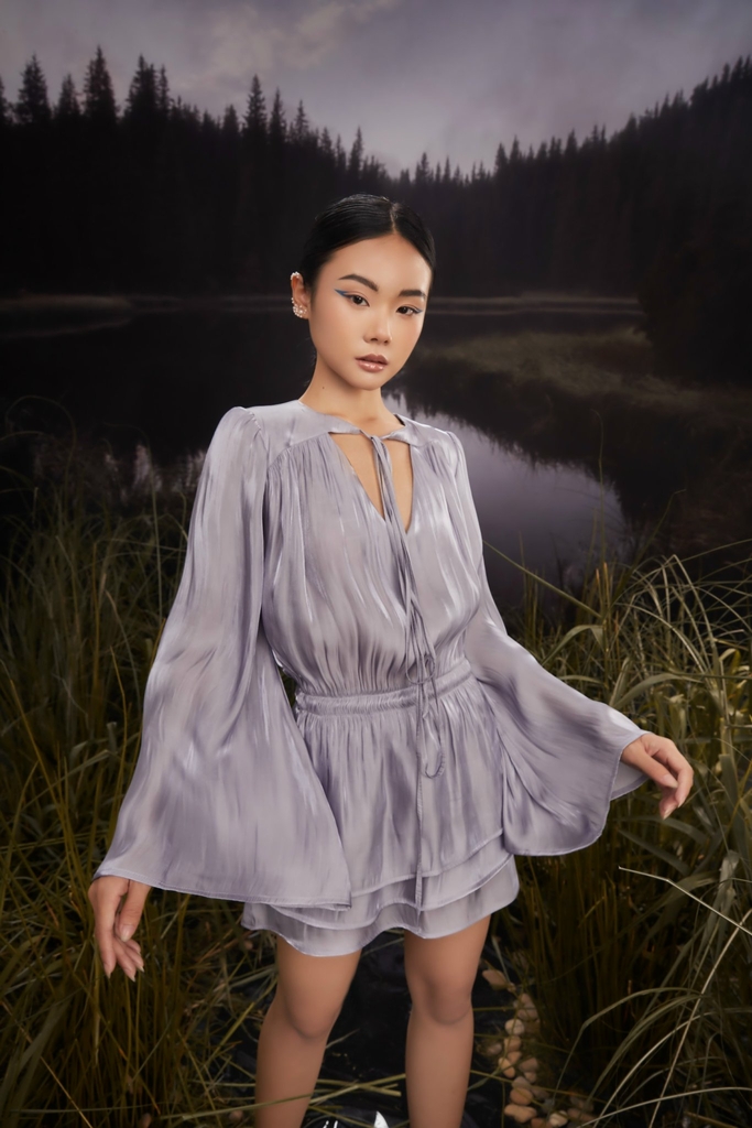 PURPLE POPPY DRESS