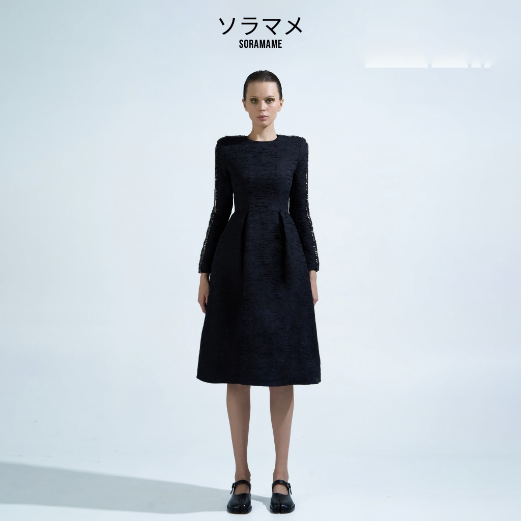 SEQUIN LONG SLEEVES DRESS