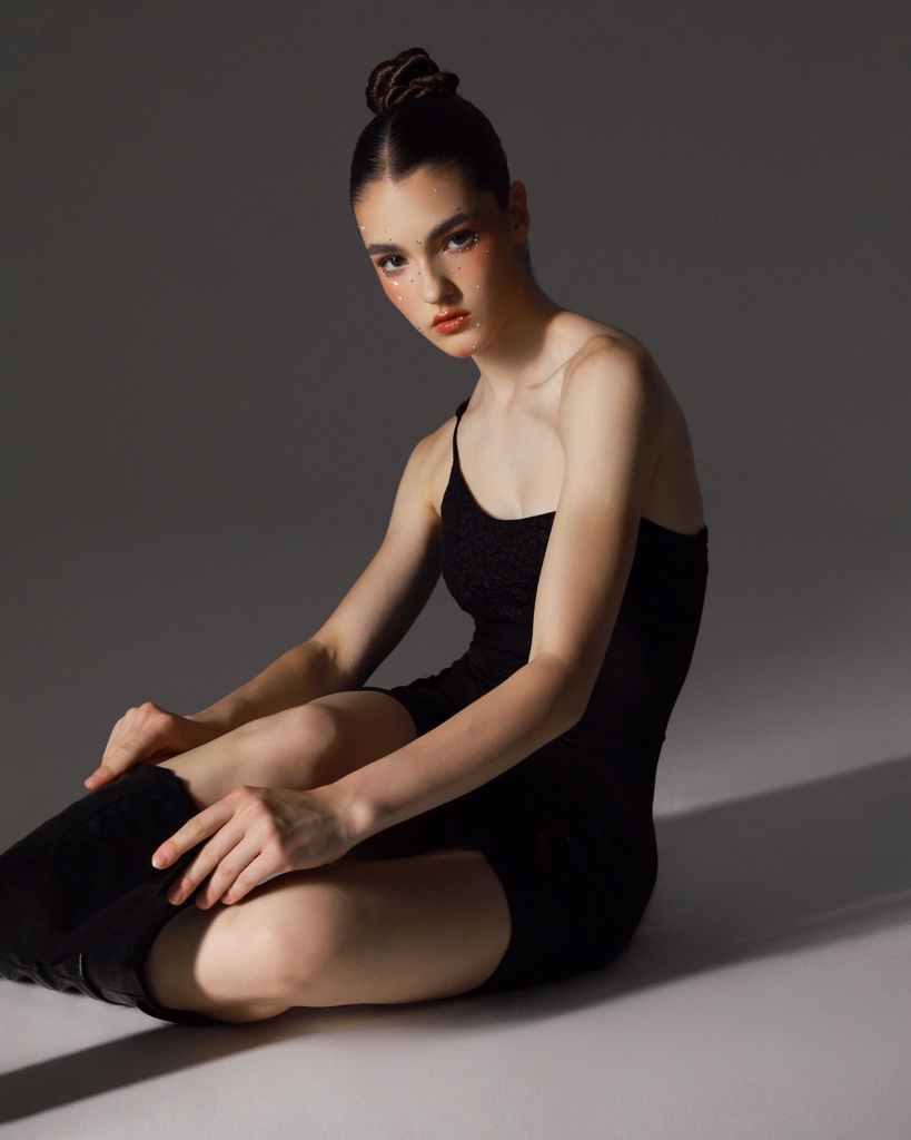 NOVELETTE DRESS