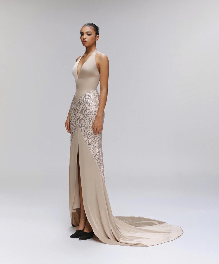 WATERFALL DRESS