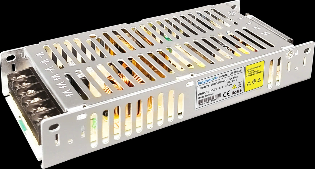 Nguồn 5V40A Thương hiệu Hangtepower