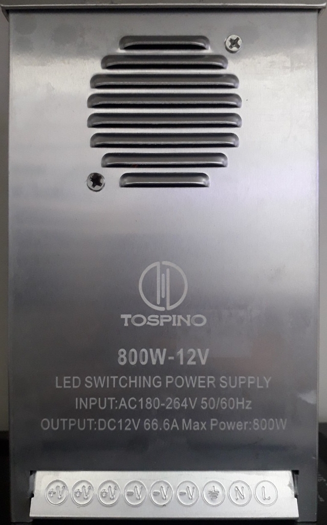 Nguồn Led  12V 66A 800W đổ keo, ngoài trời siêu bền chất lượng cao