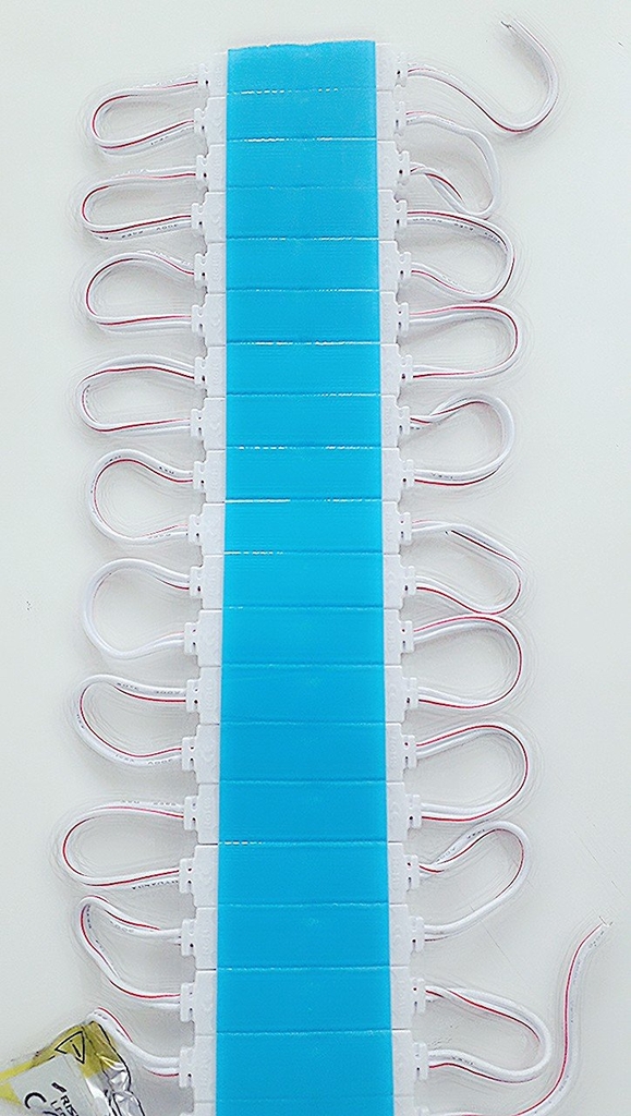 20 Led hắt COB 2 bóng siêu sáng, ánh sáng trắng, chống nước tuyệt đối, thích hợp làm quảng cáo, trang trí