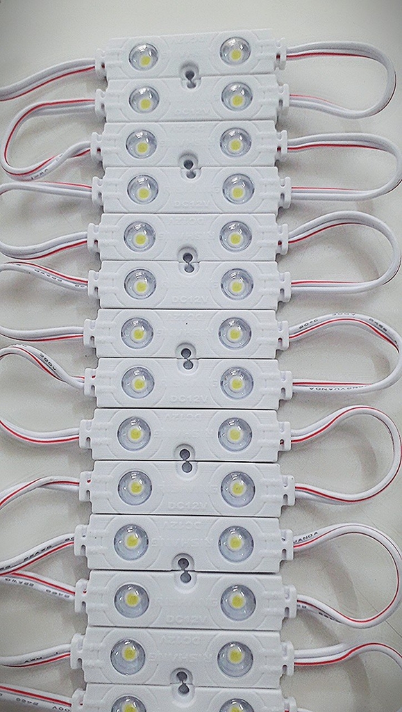 20 Led hắt COB 2 bóng siêu sáng, ánh sáng trắng, chống nước tuyệt đối, thích hợp làm quảng cáo, trang trí