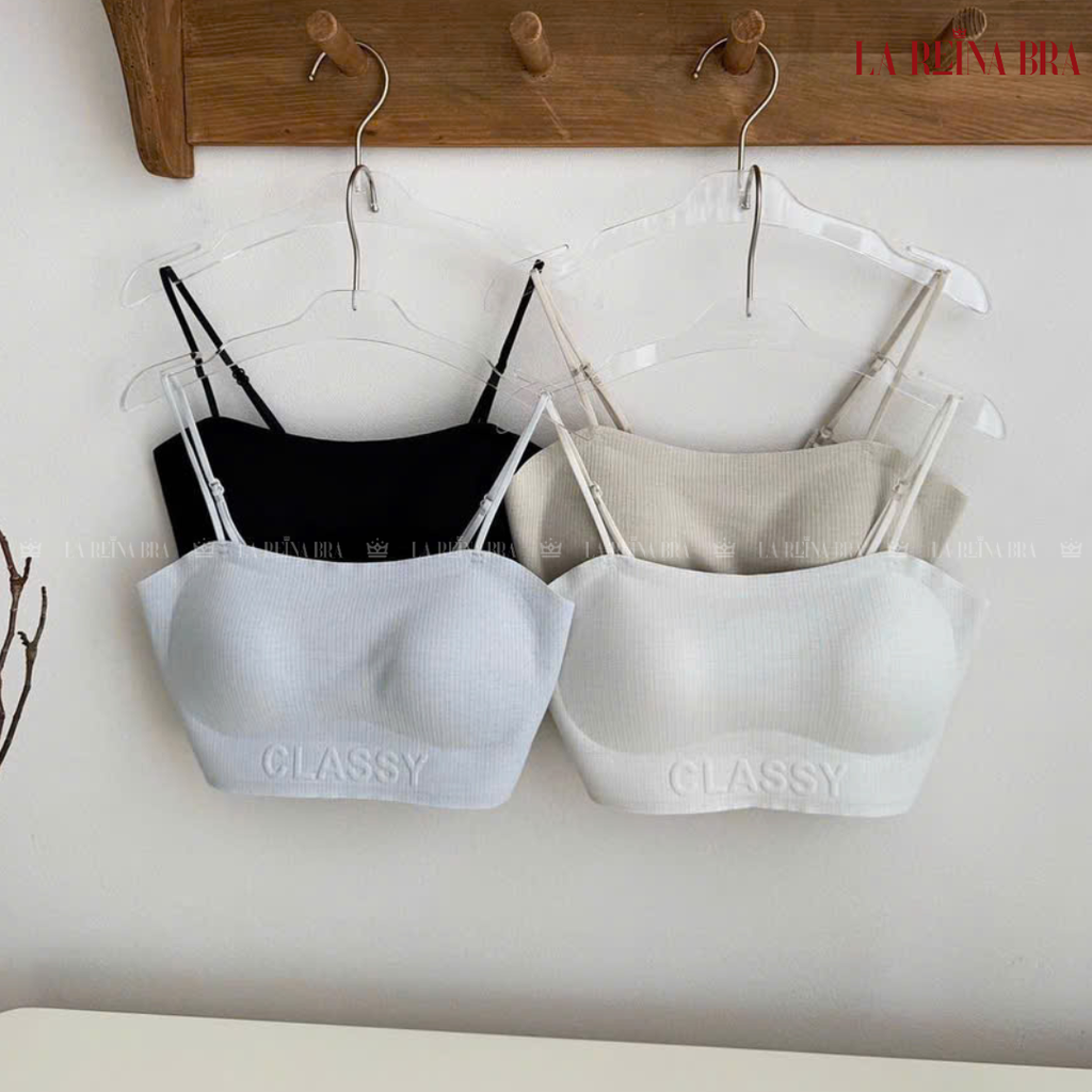 Áo Bra Classy Hai Dây Gân Tăm LA REINA BRA - LRAB255