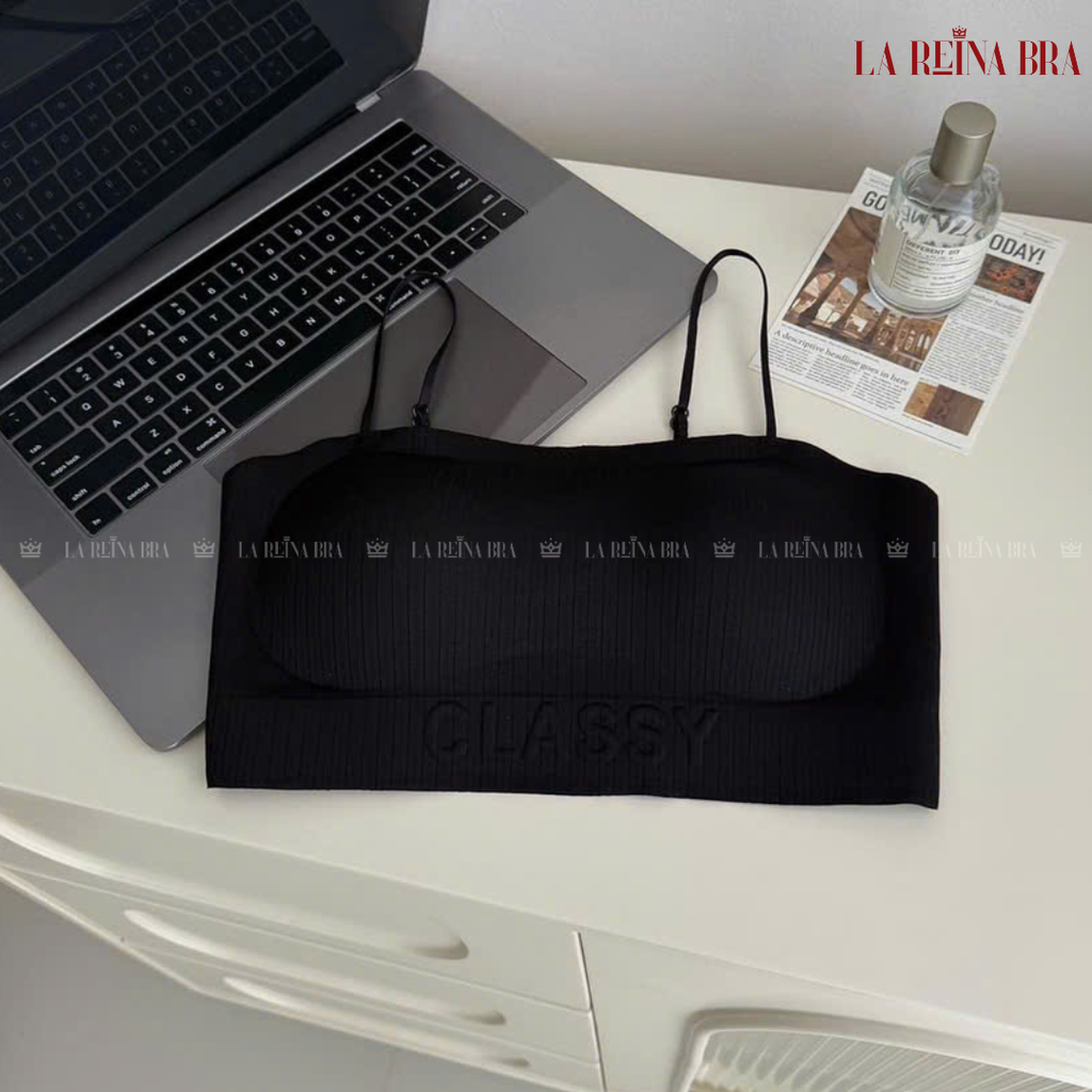 Áo Bra Classy Hai Dây Gân Tăm LA REINA BRA - LRAB255