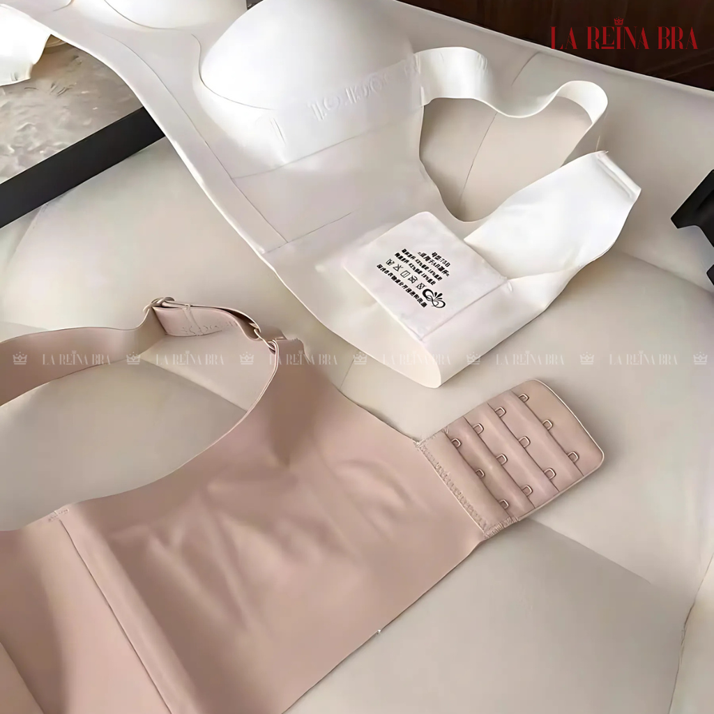 Áo Ngực Nữ LA REINA BRA Áo Lót Su Đúc Bản To Siêu Nâng Đỡ Và Làm Đầy Vòng Một Áo Không Gọng Thoáng Khí - LRAL132