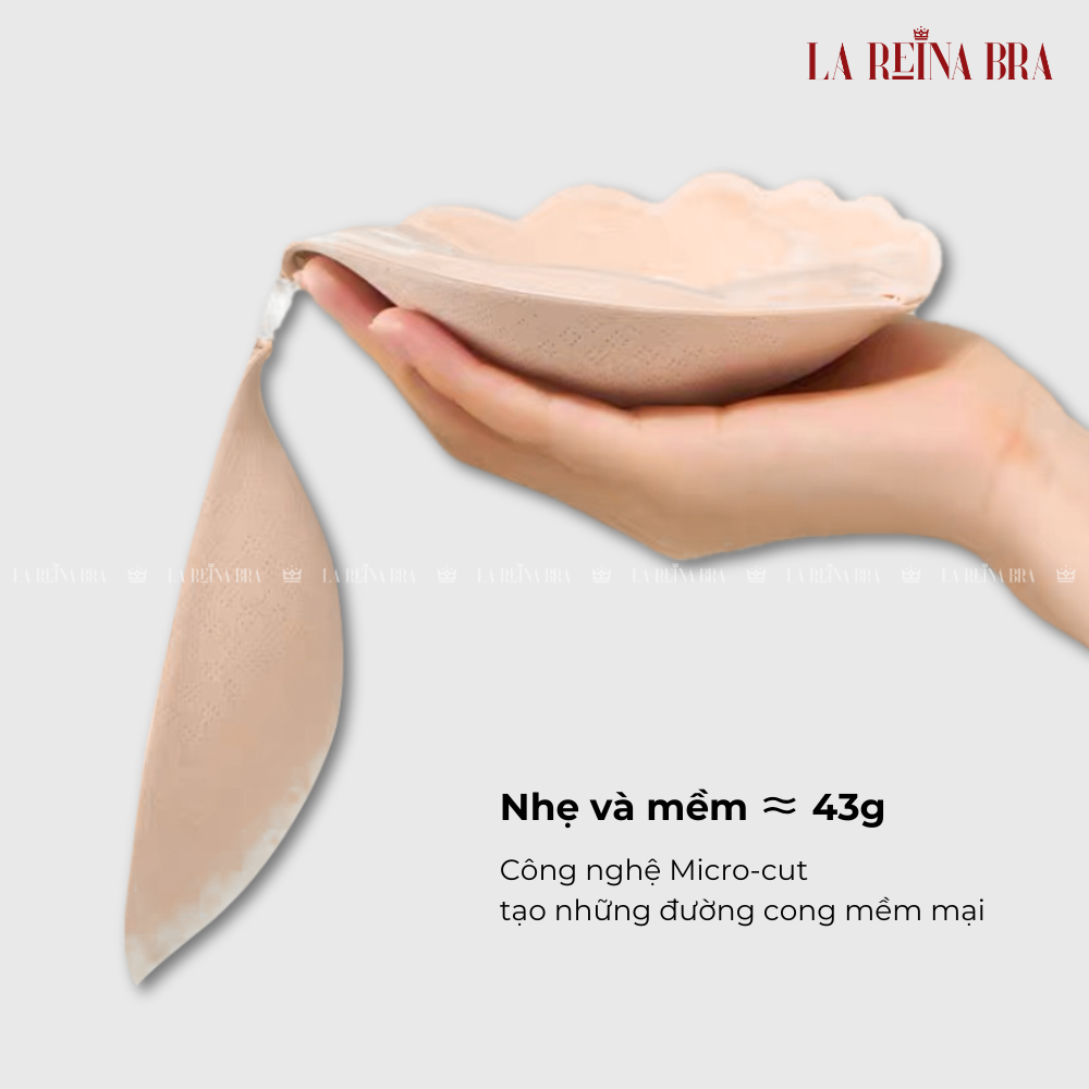 Miếng Dán Nâng Ngực Bàn Tay Thông Hơi LA REINA BRA Thoáng Mát Nâng Ngực Khoe Vòng Một Quyến Rũ Áo Dán Ngực - LRDN023