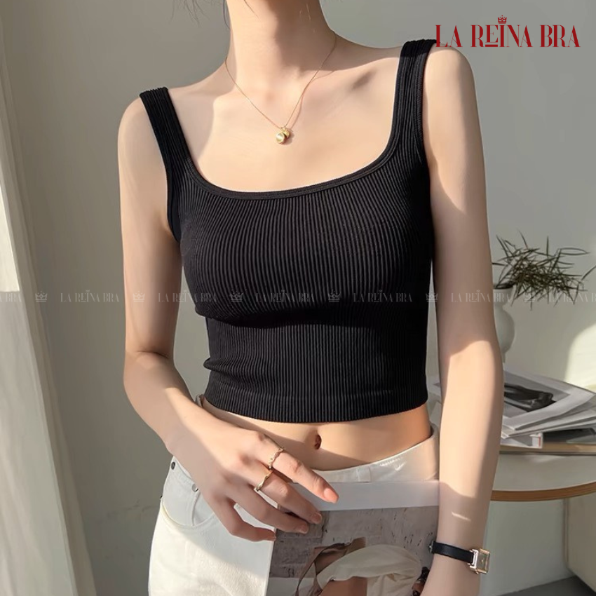 Bra ba lỗ cotton dáng basic