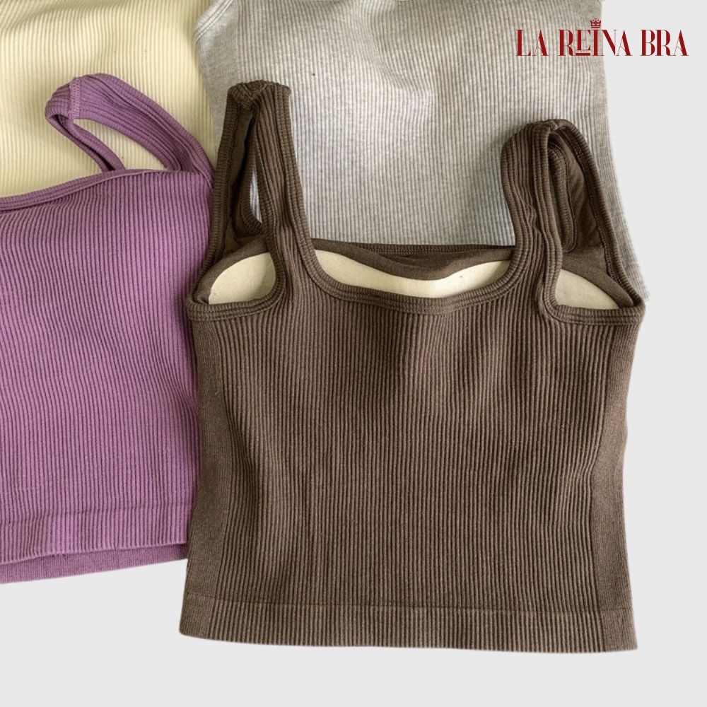 Bra ba lỗ cotton dáng basic