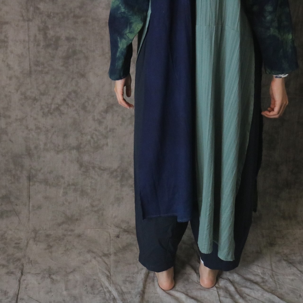 Áo Dài - Chàm Loang