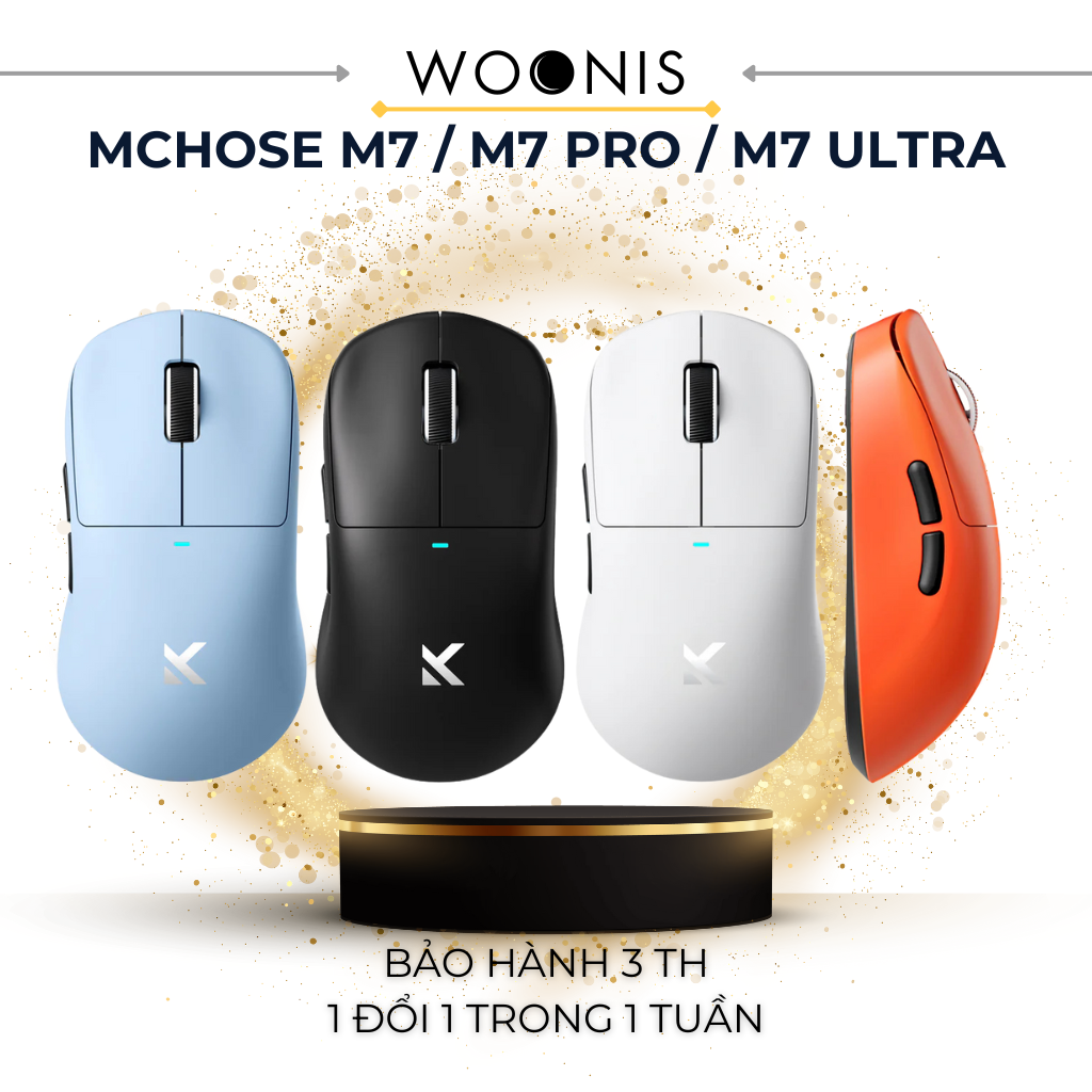 MCHOSE M7 M7 Pro và M7 Ultra tại Woonis